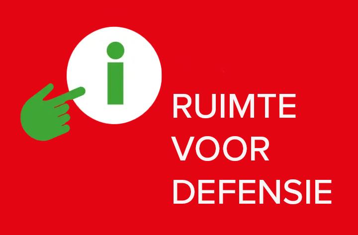 Informatie over het programma Ruimte voor Defensie