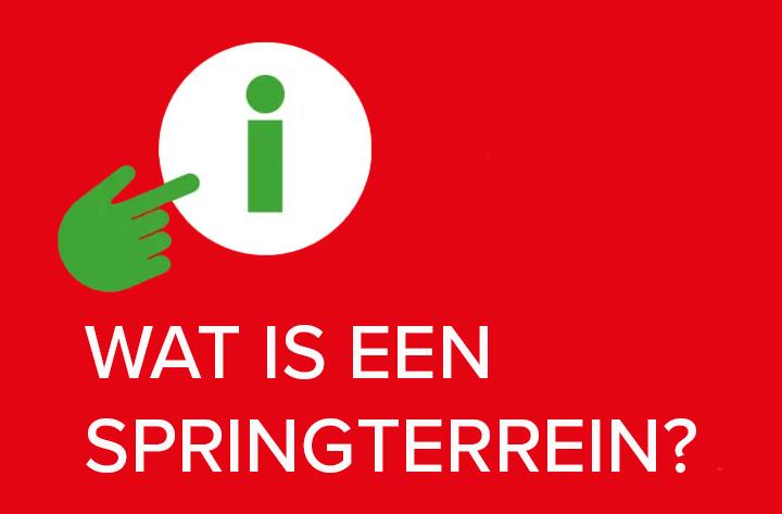 Wat is een explosieven- of springterrein?